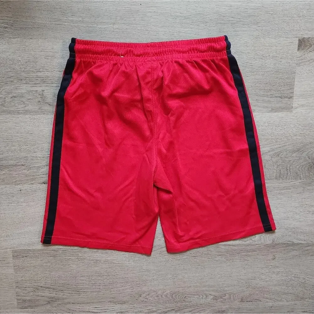 The Children's Place Boy's Red Athletic Pull On Activewear Shorts Large L 10-12